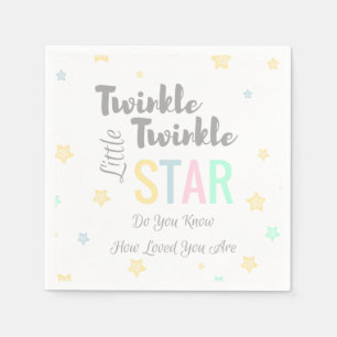 Twinkle Twinkle Little Star Theme - Paper Napkins