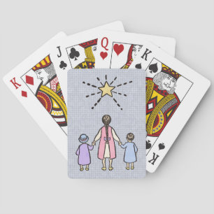 Twinkle Twinkle Little Star Vintage Nursery Rhyme Playing Cards