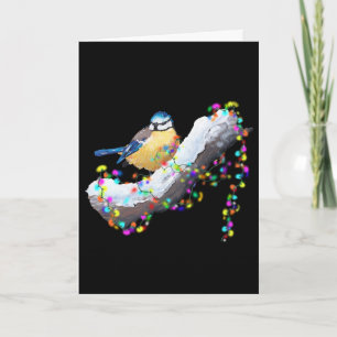 Twinkle Twinkle Little Tit Holiday Card