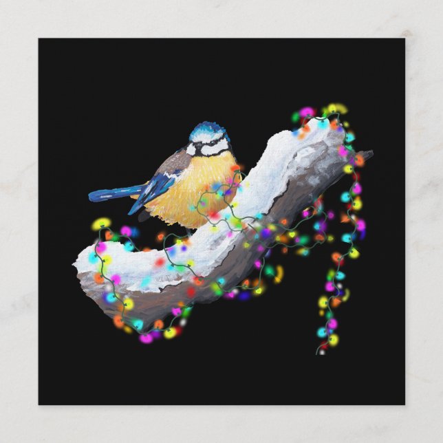 Twinkle Twinkle Little Tit Invitation (Front)