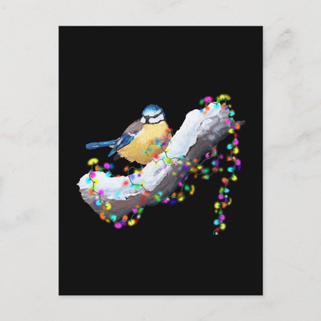 Twinkle Twinkle Little Tit Invitation Postcard (Front)