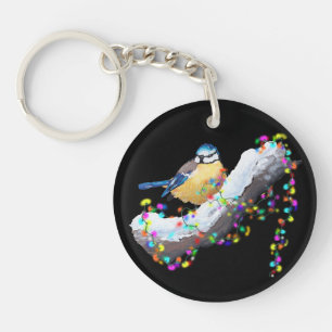 Twinkle Twinkle Little Tit Key Ring