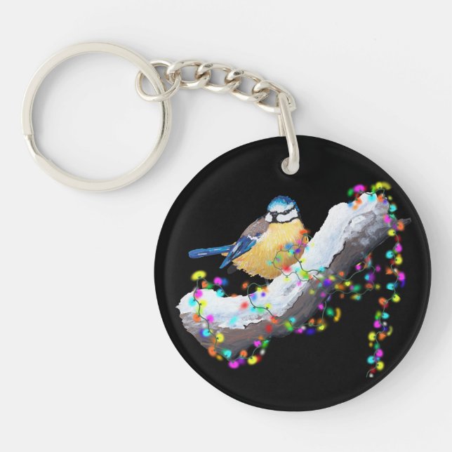 Twinkle Twinkle Little Tit Key Ring (Front)