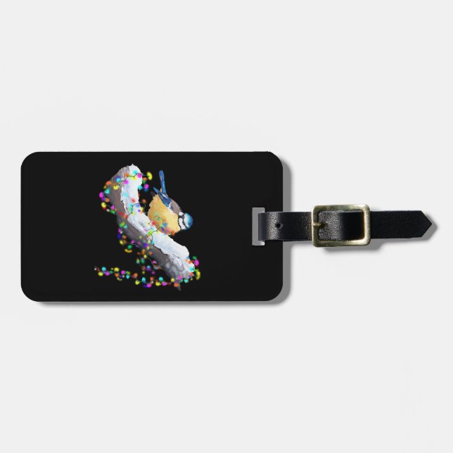 Twinkle Twinkle Little Tit Luggage Tag (Front Horizontal)
