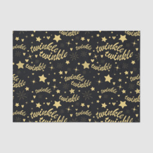 Twinkle Twinkle Seamless Pattern Tissue Paper