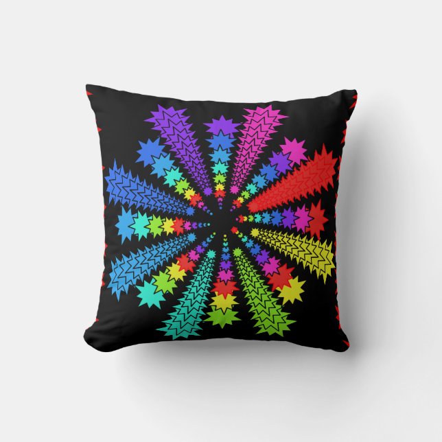 Twinkle Twinkle Stars Colors Cushion (Front)
