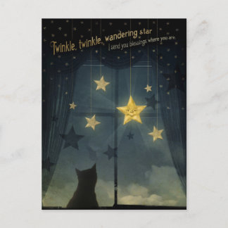 Twinkle, Twinkle, Wandering Star Postcard