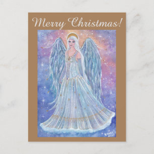Twinkling Angel by Renee Lavoie Postcard