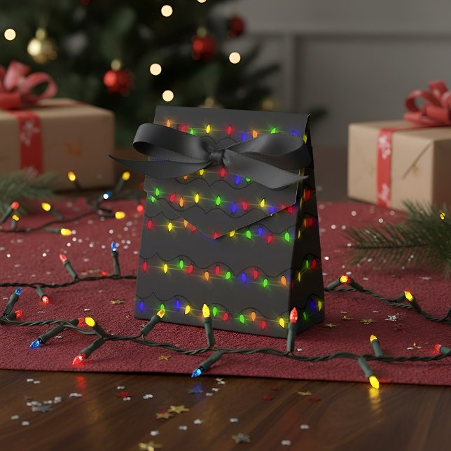 Twinkling Christmas Lights   Favour Box (Creator Uploaded)