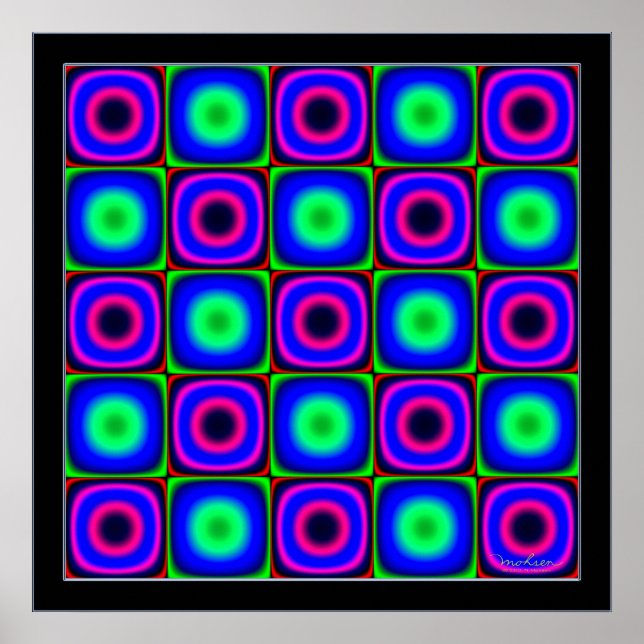 Twinkling Colour Combinations Poster (Front)