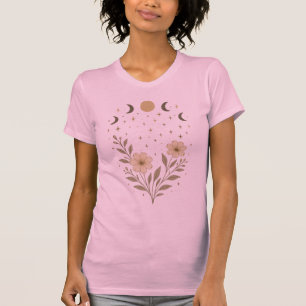 Twinkling Garden Women's Slim Fit T-Shirt