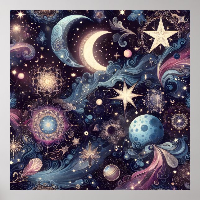 Twinkling Stardust Poster (Front)