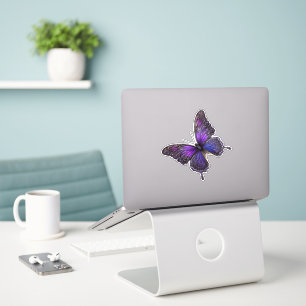 Twinkling Wings: Purple Sparkle Butterfly