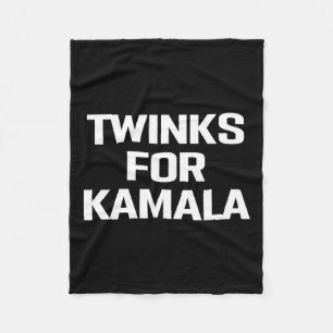 Twinks For Kamala Harris Lgbtq Pride Gay Lesbian R Fleece Blanket