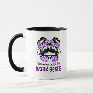 Twinning With My Work Bestie Best Friend Spirit We Mug