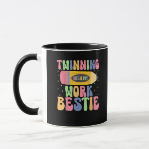 Twinning With My Work Bestie Spirit Week Best Frie Mug