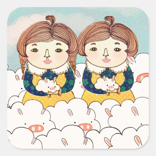 Twins 2013 square sticker (Front)