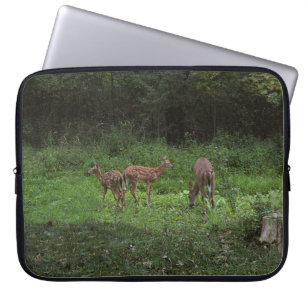Twins and their Mama Laptop Sleeve