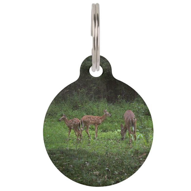 Twins and their Mama Pet Tag (Front)