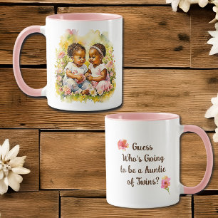 Twins Announcement Pregnancy Announcement Mug