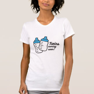Twins babies coming soon T-Shirt