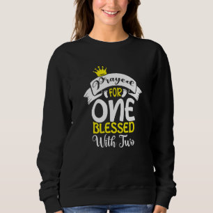 Twins Baby Newborn Expecting Parents Mom Sweatshirt