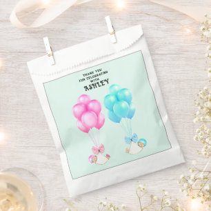 Twins Baby Shower Thank You Favour Bags