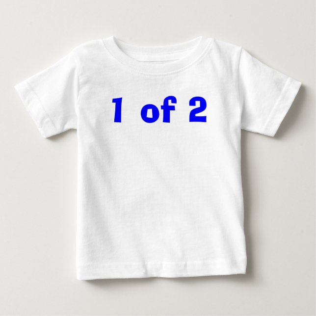 Twins Baby T-Shirt (Front)