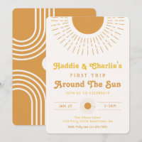 Twins Birthday Invitation | Co-Ed Invitation