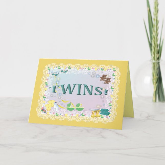 TWINS!   Card (Front)