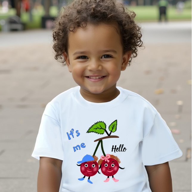 Twins cherry baby T-Shirt (Creator Uploaded)