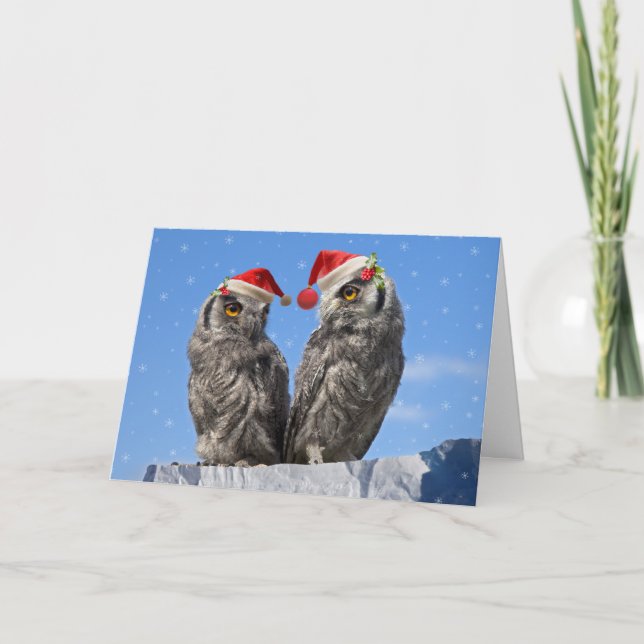 Twins Christmas Card (Front)