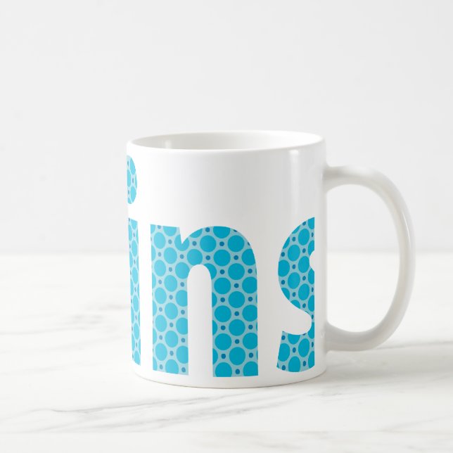 TWINS COLLECTION - boys {aqua} Coffee Mug (Right)