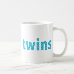 TWINS COLLECTION - boys {aqua} Coffee Mug