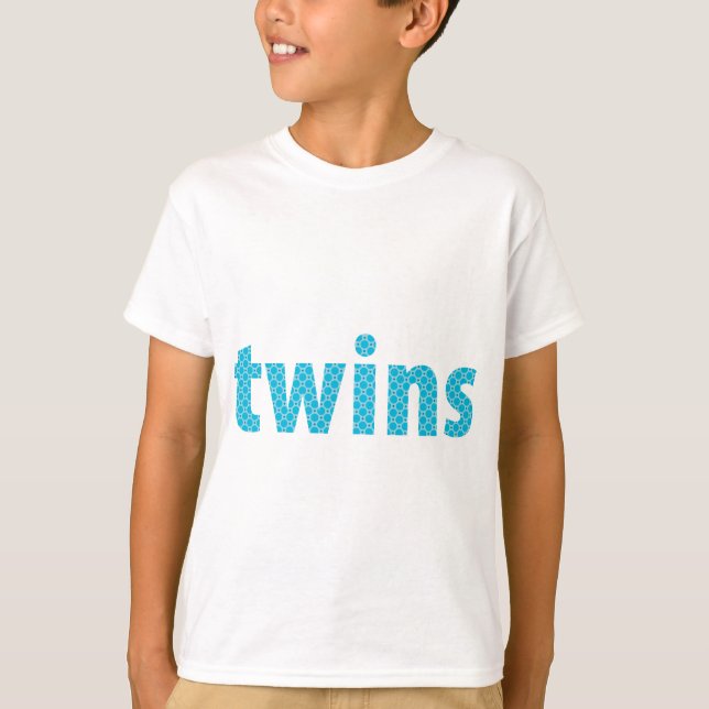 TWINS COLLECTION - boys {aqua} T-Shirt (Front)