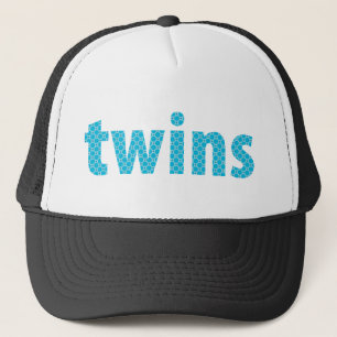 TWINS COLLECTION - boys {aqua} Trucker Hat