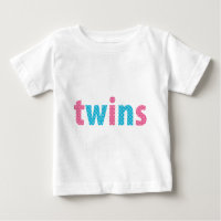 TWINS COLLECTION - mixed {aqua + pink}
