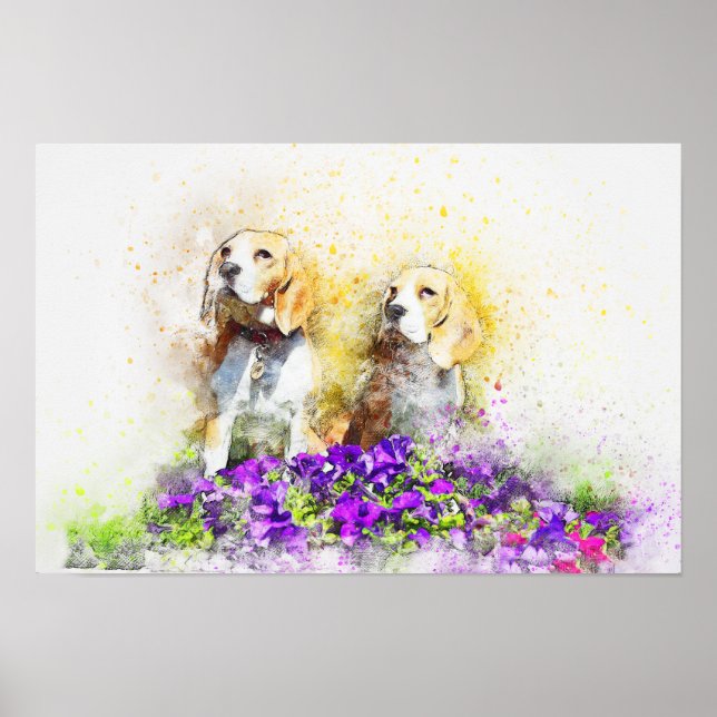 Twins Dogs Poster (Front)