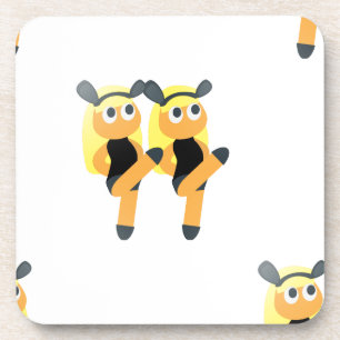 twins emoji coaster
