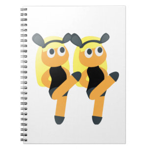 twins emoji notebook