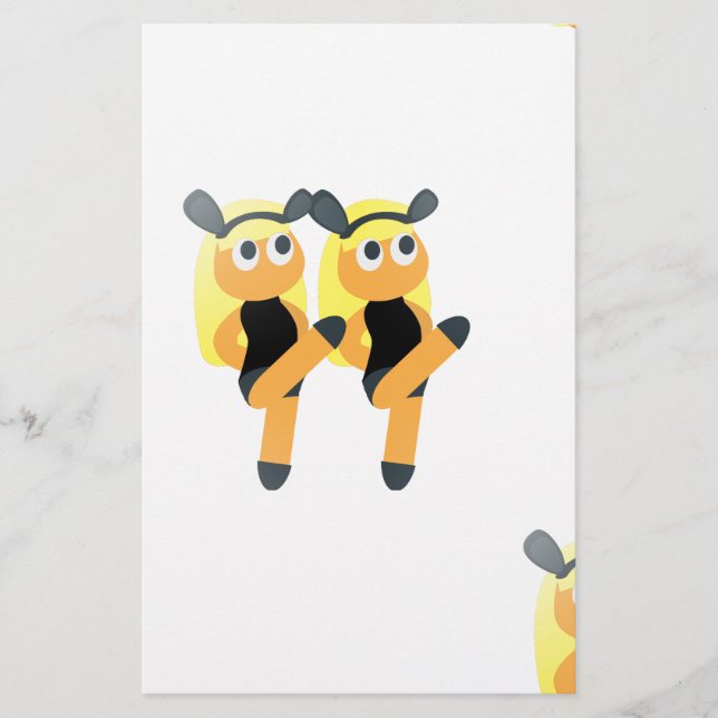 twins emoji stationery (Front)