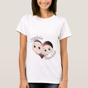 Twins Heart Double Trouble T-Shirt