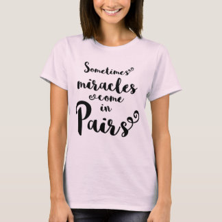 Twins Maternity T-Shirt