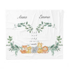 Twins Milestone Gender Neutral Baby Animals Baby B