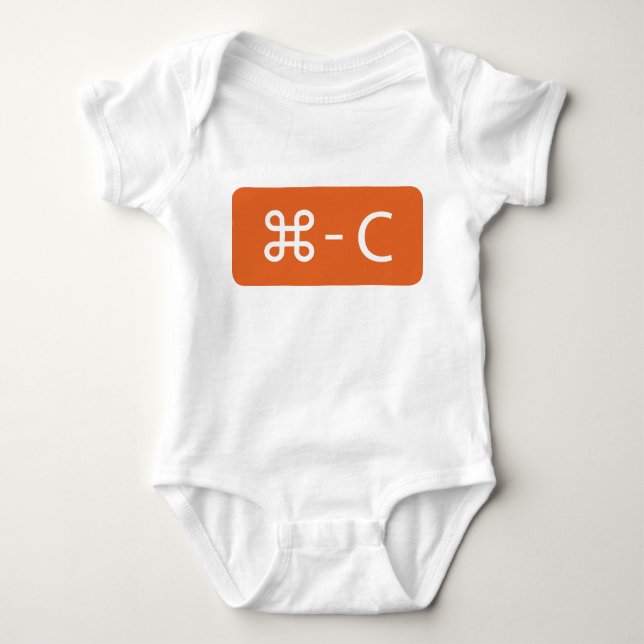 Twins Orange Command - C 'Copy' Shirt (Front)