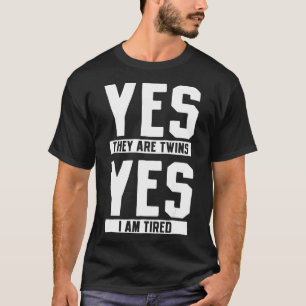 Twins Parent Mum Dad T-Shirt
