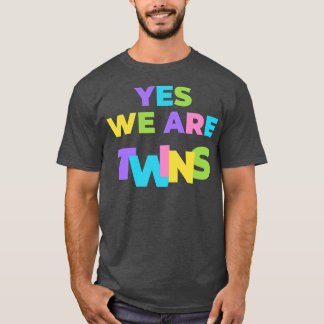 Twins Partner Twin Siblings T-Shirt