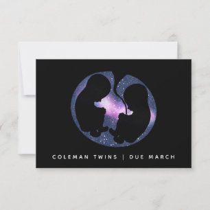 Twins Pregnancy Announcement Spiritual Stars Baby 