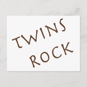 Twins Rock Postcard