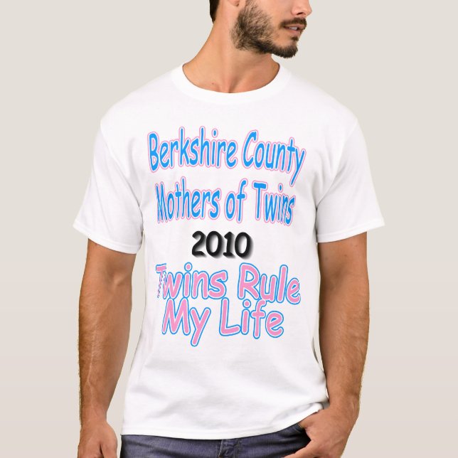 Twins Rule My Life T-Shirt (Front)